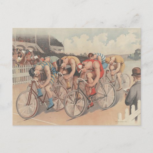 最上位の終了線 ポストカード (正面)