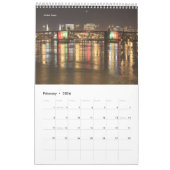 最低のリー| 1Pg著2014カレンダー| Fugleeの都市景観 カレンダー (2月 2026)