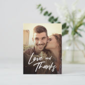 最低の愛と感謝　写真差し替え ポストカード (スタンド正面)