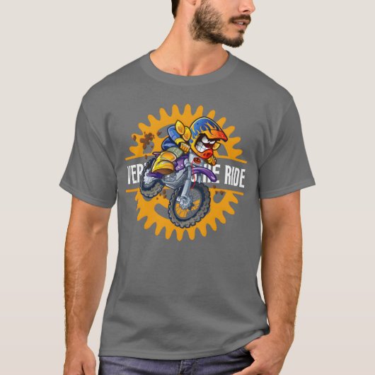 最低の自転車乗り友達 Tシャツ (正面)