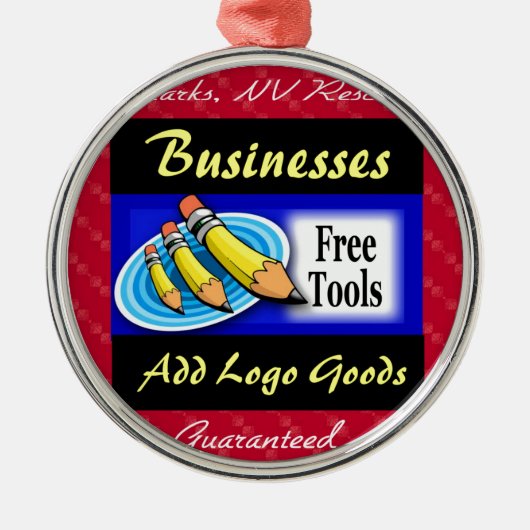 "最低の順序無し" メタルオーナメント (正面)