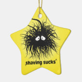 最低を剃ること セラミックオーナメント (左)