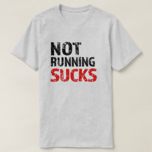 最低を走らないこと、おもしろいなメンズランナーのワイシャツ Tシャツ