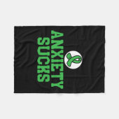 最低メンティー認識度サポート終了Stig フリースブランケット (正面(横))