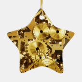 最低ランクの時計仕掛け セラミックオーナメント (裏面)