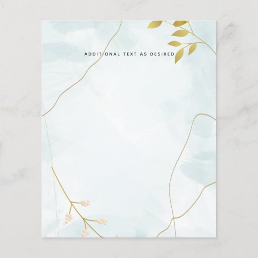 最低予算の素朴山の結婚式の招待 チラシ (裏面)