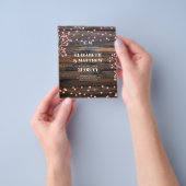 最低予算結婚のロゼゴ素朴ルド チラシ (手)