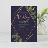 最低予算結婚式招待状チラシ 招待状 (スタンド正面)