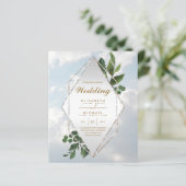 最低予算結婚式招待状緑化枠 (スタンド正面)