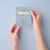 最低価格のユーカリ結婚プスタイ チラシ (手)