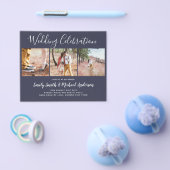 最低価格の予算結婚の写真コラージフライヤー チラシ (シングル)