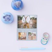 最低価格の埃っぽい青い写真保存日 チラシ (シングル)