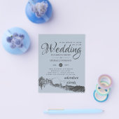 最低価格の埃っぽい青い山の予算 チラシ (シングル)