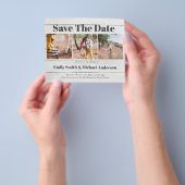 最低価格予算救日写真コラージフライヤー チラシ (手)