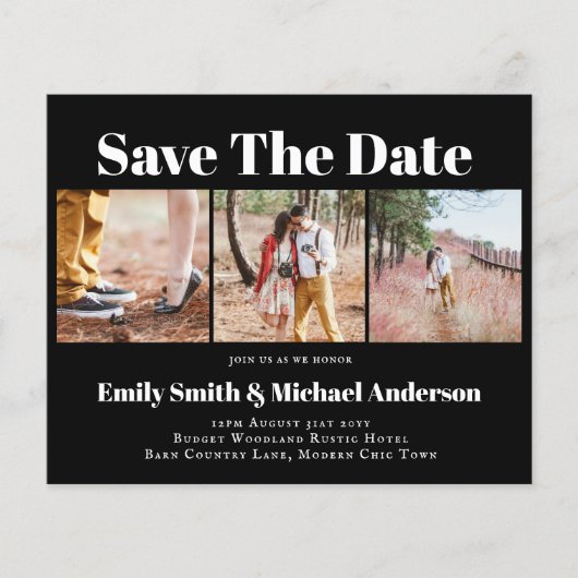 最低価格予算救日写真集 チラシ (正面)