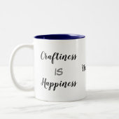 最低価格！クレイフィネスが幸福コンボ15oz ツートーンマグカップ (左)