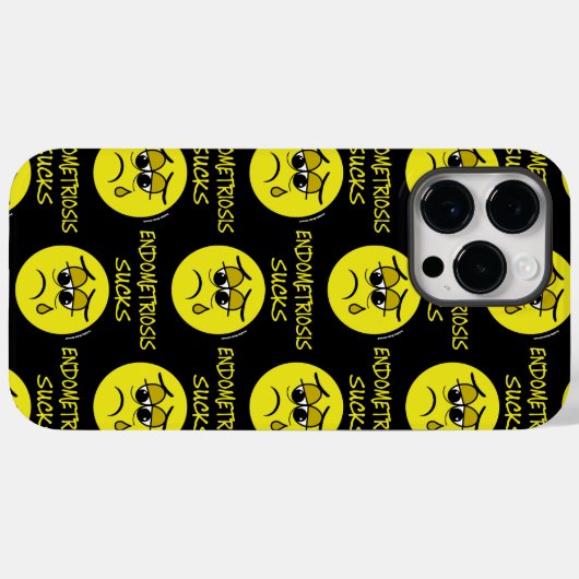 最低子宮内膜症 Case-Mate iPhoneケース (裏面 (横))