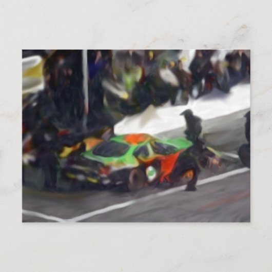 最低最悪だ ポストカード (正面)