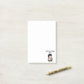 最低賃金おもしろい会社員漫画アート ポストイット (デスク上)