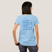 最低賃金についてフランクリン・D・ルーズベルト Tシャツ (裏面フル)