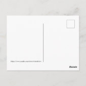 最低賃金を生活賃金に上げる ポストカード (裏面)