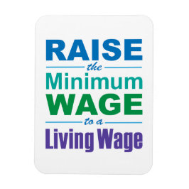 最低賃金を生活賃金に上げる マグネット