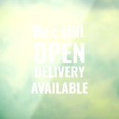 最低限の営業中 ウィンドウサイン (シート3)