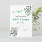 最低限の葉の関与の招待状です 招待状 (スタンド正面)