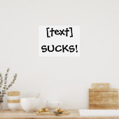 ___最低! ポスター (キッチン)