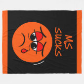 最低...MS フリースブランケット (正面(横))