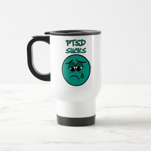 最低...PTSD トラベルマグ (左)
