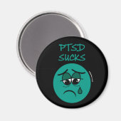 最低...PTSD マグネット (正面/裏面)