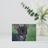 最低Pinの名刺 名刺 (スタンド正面)