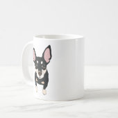 最低Pinの恋人のクラシックなコーヒー・マグ(Oggie) コーヒーマグカップ (正面左)