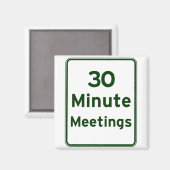 最保短の会議 マグネット (正面/裏面)