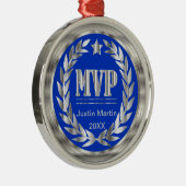 最優秀選手銀優秀メダル賞 メタルオーナメント (右)