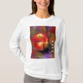 最初かみ傷のフード付きスウェットシャツの愛 Tシャツ (正面)