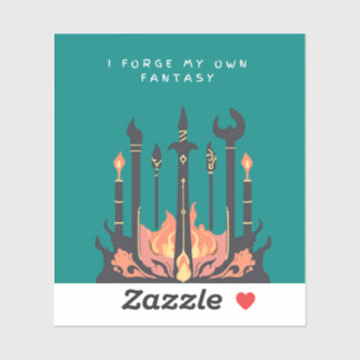 最初からファンタジーを鍛造する シール