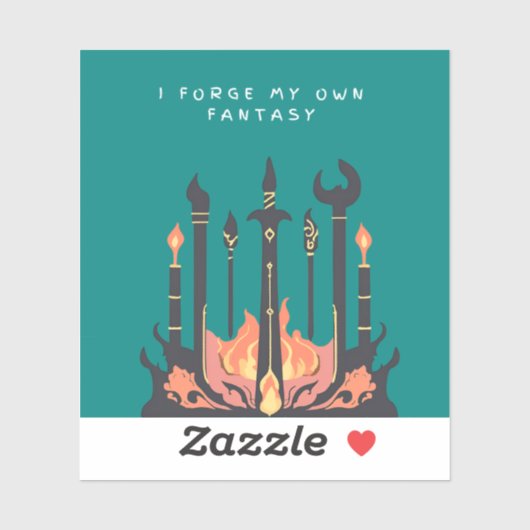 最初からファンタジーを鍛造する シール (シート)