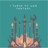 最初からファンタジーを鍛造する シール (正面)