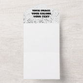 最初から作り直してオリジナルを作成 オールインワン招待状 (内側)