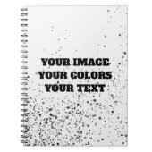 最初から作り直してオリジナルを作成 ノートブック (正面)