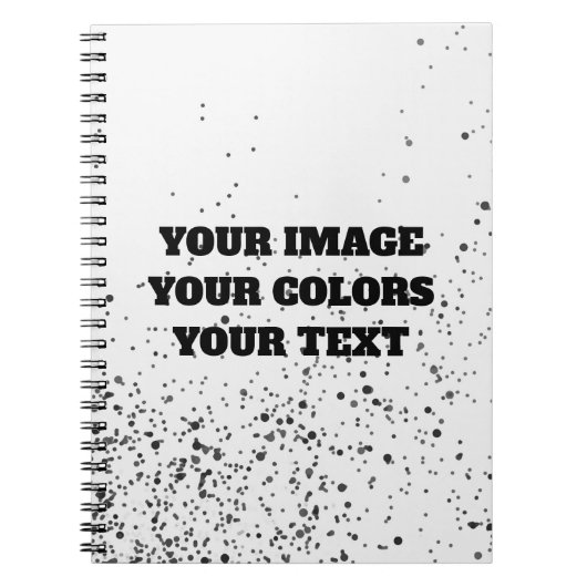 最初から作り直してオリジナルを作成 ノートブック (正面)