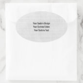 最初から作り直してオリジナルを作成 楕円形シール (バッグ)