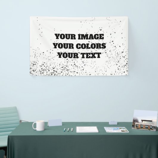 最初から作り直してオリジナルを作成 横断幕 (トレードショー)