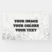 最初から作り直してオリジナルを作成 横断幕 (横)