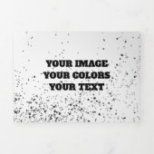 最初から作り直す & オリジナルを作成する 三つ折り招待状 (カバー)