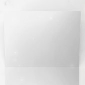 最初から作り直す - オーダーメイドを作成する 三つ折り招待状 (内部最初)