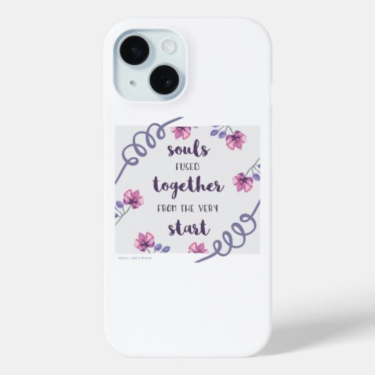 最初から融合した魂 Case-Mate iPhoneケース (裏面)