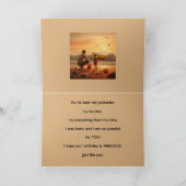 最初から – パパ誕生日カード サンキューカード (内部)